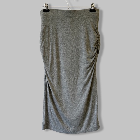 NWT Banana Republic Snitty Long So Full Length Ruched Jersey Skirt - Picture 3 of 16